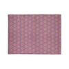 Fleece Blanket | Vibrant Mauve | Circle Print