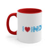 I Love Indigenous Mug | Red