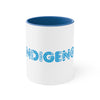 I Love Indigenous Mug | Blue