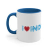 I Love Indigenous Mug | Blue