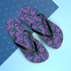 Flip Flops | Unisex | Shark Print | Purple