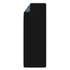 Rubber Yoga Mat | Light Blue | Back view