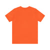 Jersey Short Sleeve Tee | Unisex | Orange | Back View